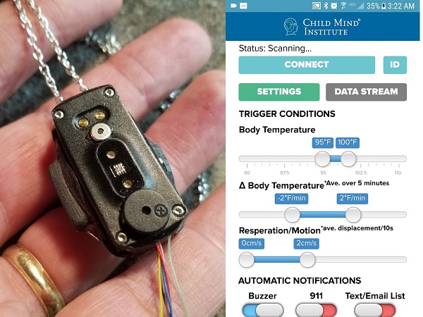 Drug Overdose Detection Necklace and Mobile App